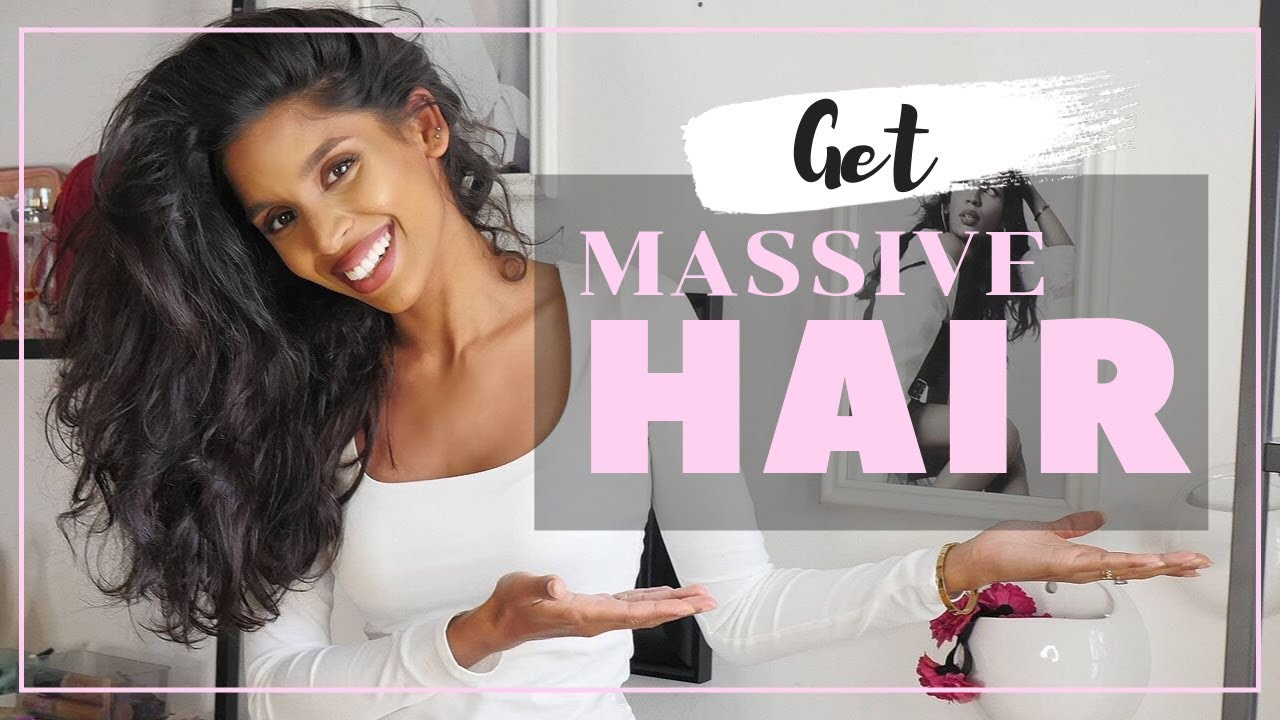 COMMENT FAIRE POUSSER SES CHEVEUX et AVOIR BEAUCOUP DE VOLUME !
