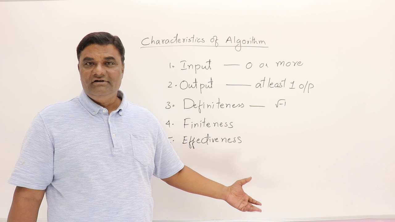 1.2 Characteristics of Algorithm