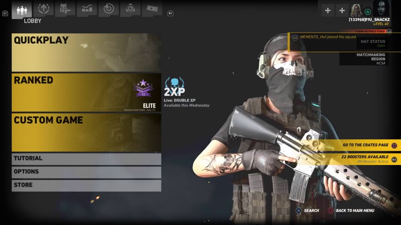 Ghost Recon Wildlands // Ghost War Ranked PvP // FfU_SNACKZ // FfU vs Blaqsun Faction