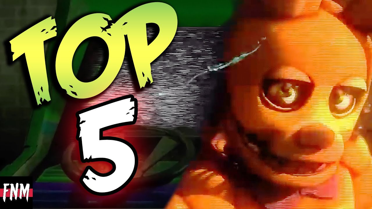 TOP 5 FNAF SONGS ANIMATIONS (2024 Five Nights Music)