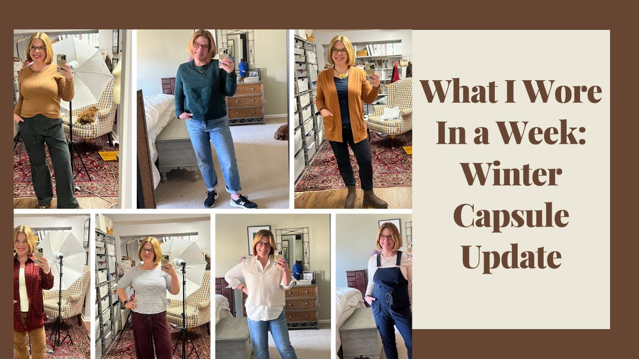 What I Wore In a Week - Winter Capsule Update
