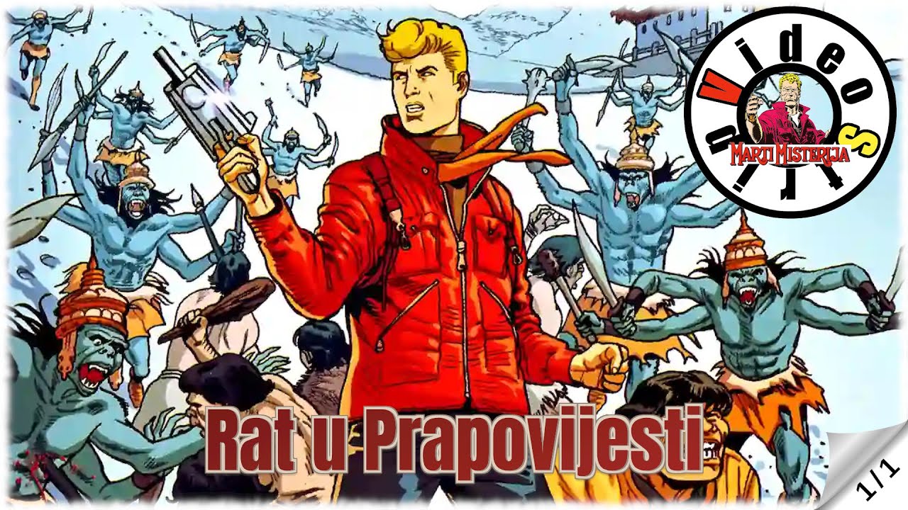Marti Misterija - Rat u Prapovijesti - Strip u boji - (1/1)