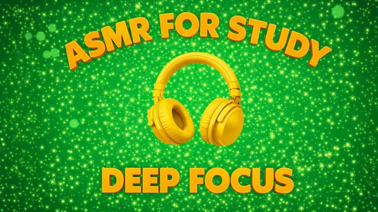 🍒ASMR for Studying(공부ㆍ노동집중ㆍ편안한 휴식을 위한 리듬)📖🍒