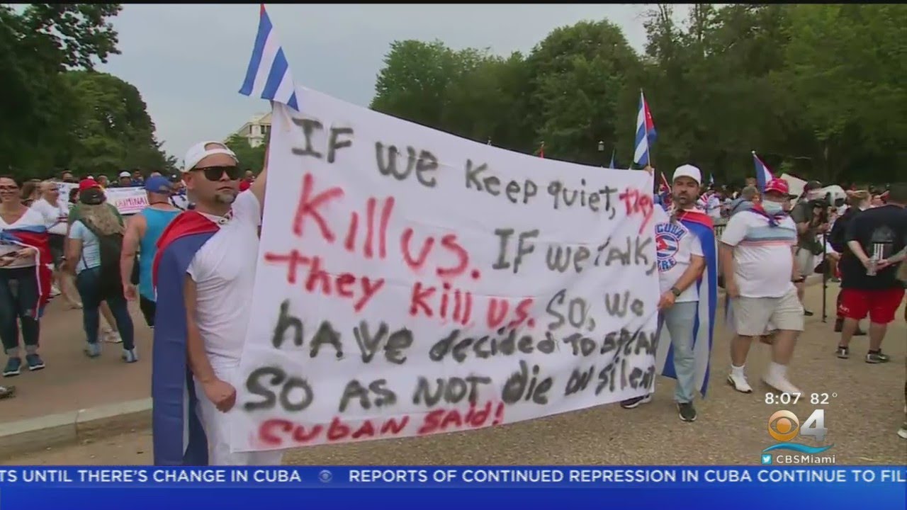Thousands Rally For Freedom In Cuba In Washington D.C.