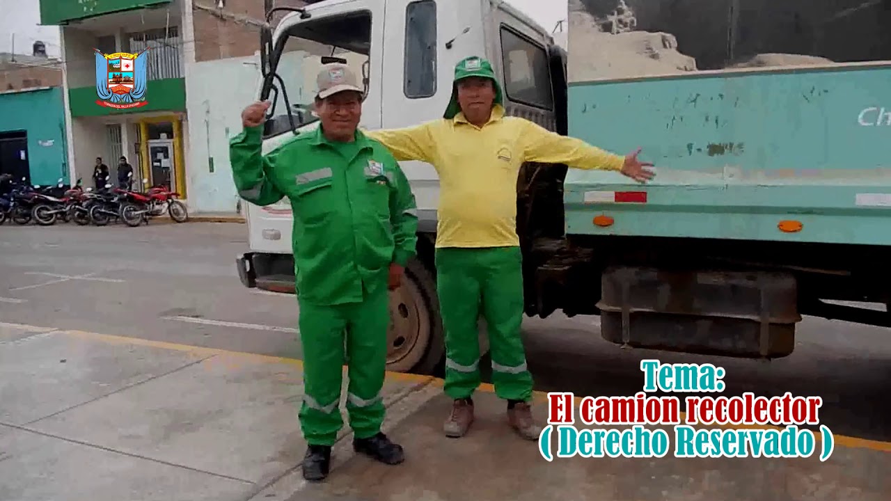 CHOCOPE - TEMA CAMIÓN RECOLECTOR  ( D.R. )
