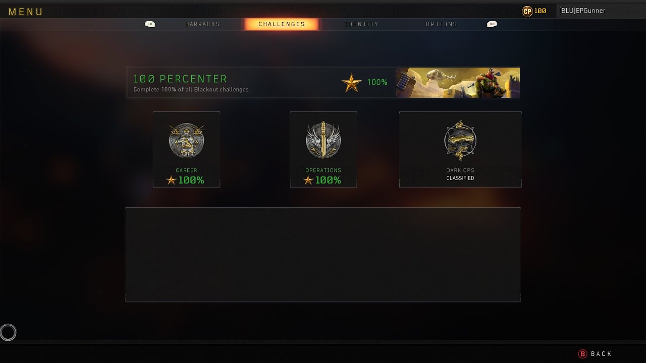 Blackout 100 Percenter! | EPGunner