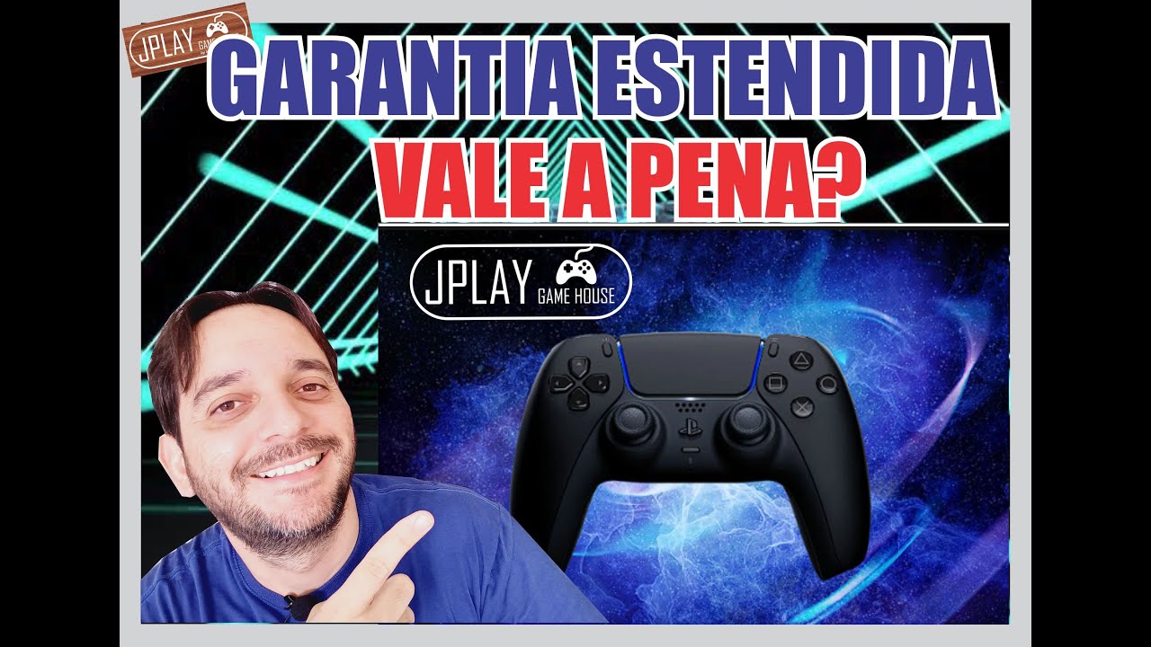 CONTROLE PS5 COM GARANTIA ESTENDIDA VALE A PENA? COMPRAR CONTROLE PS5 DUAL SENSE, JPLAY GAMEHOUSE