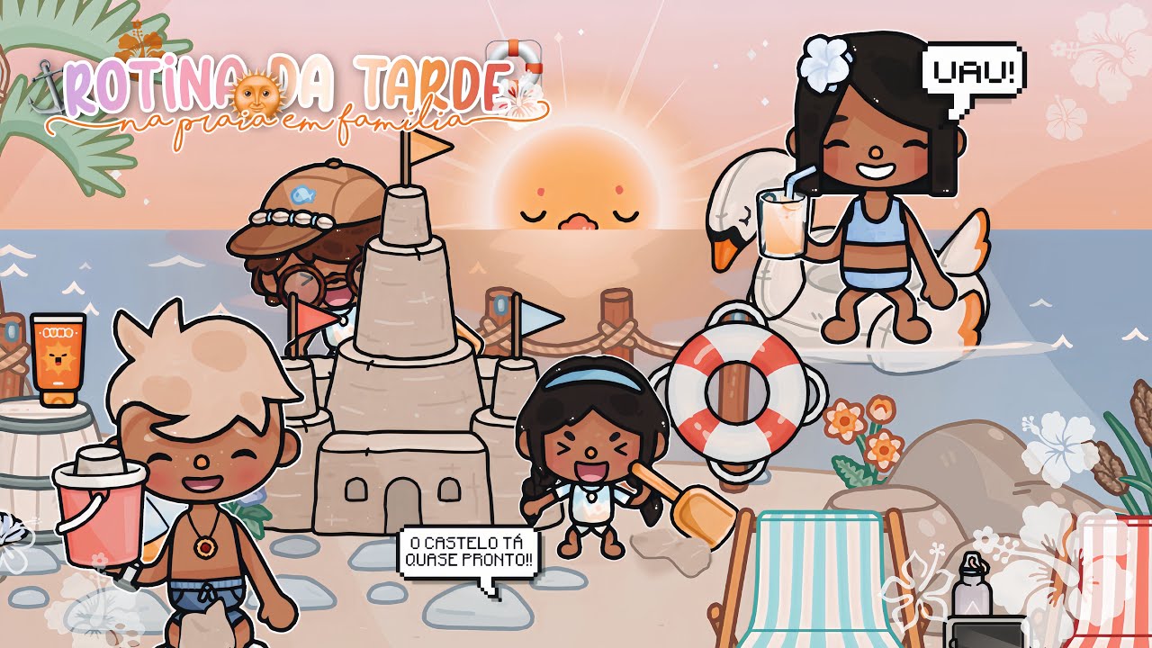 Rotina da Tarde na Praia ⛵️💕 * com voz 🎙️*| Mary toca 🤍🌞