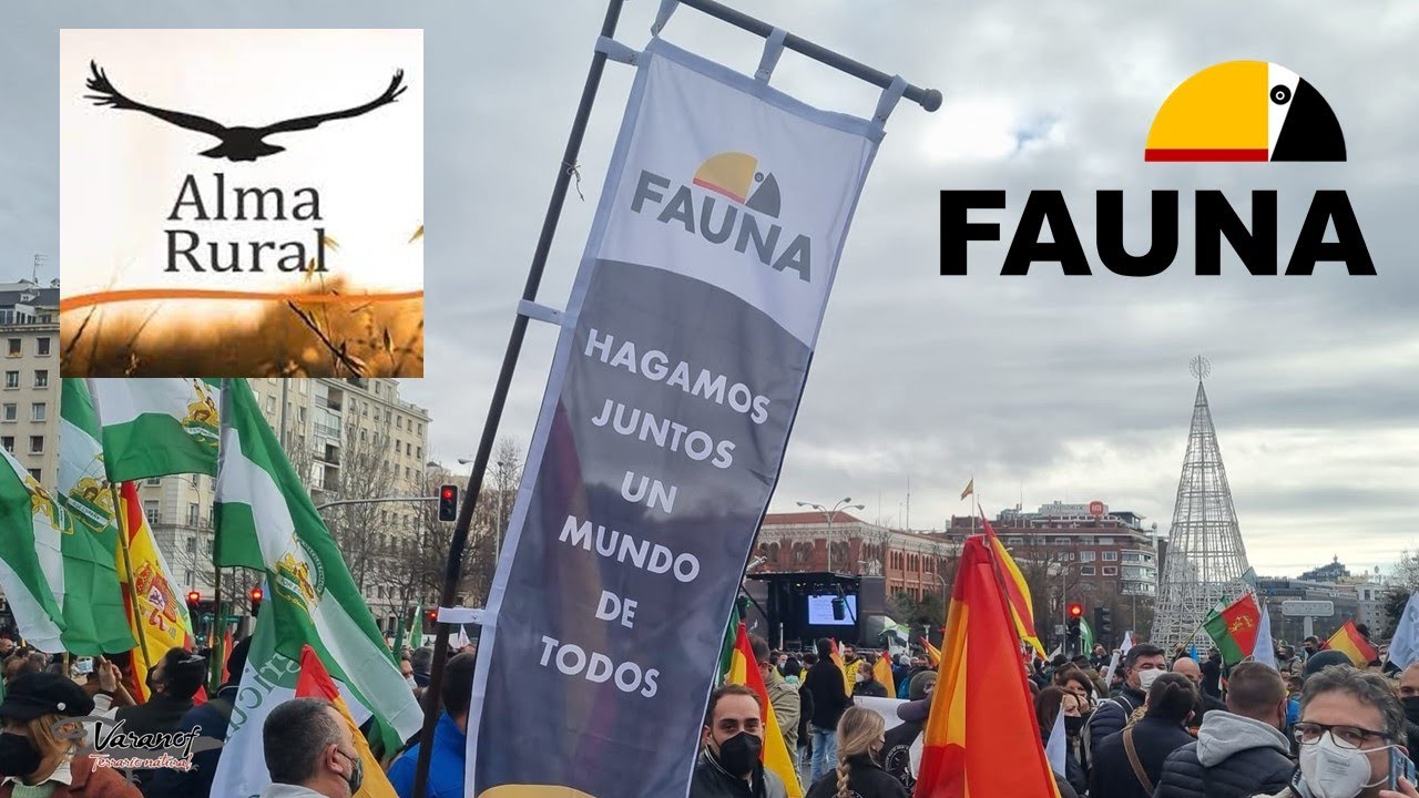 Manifestación 23 Enero Madrid Alma Rural Federación Fauna