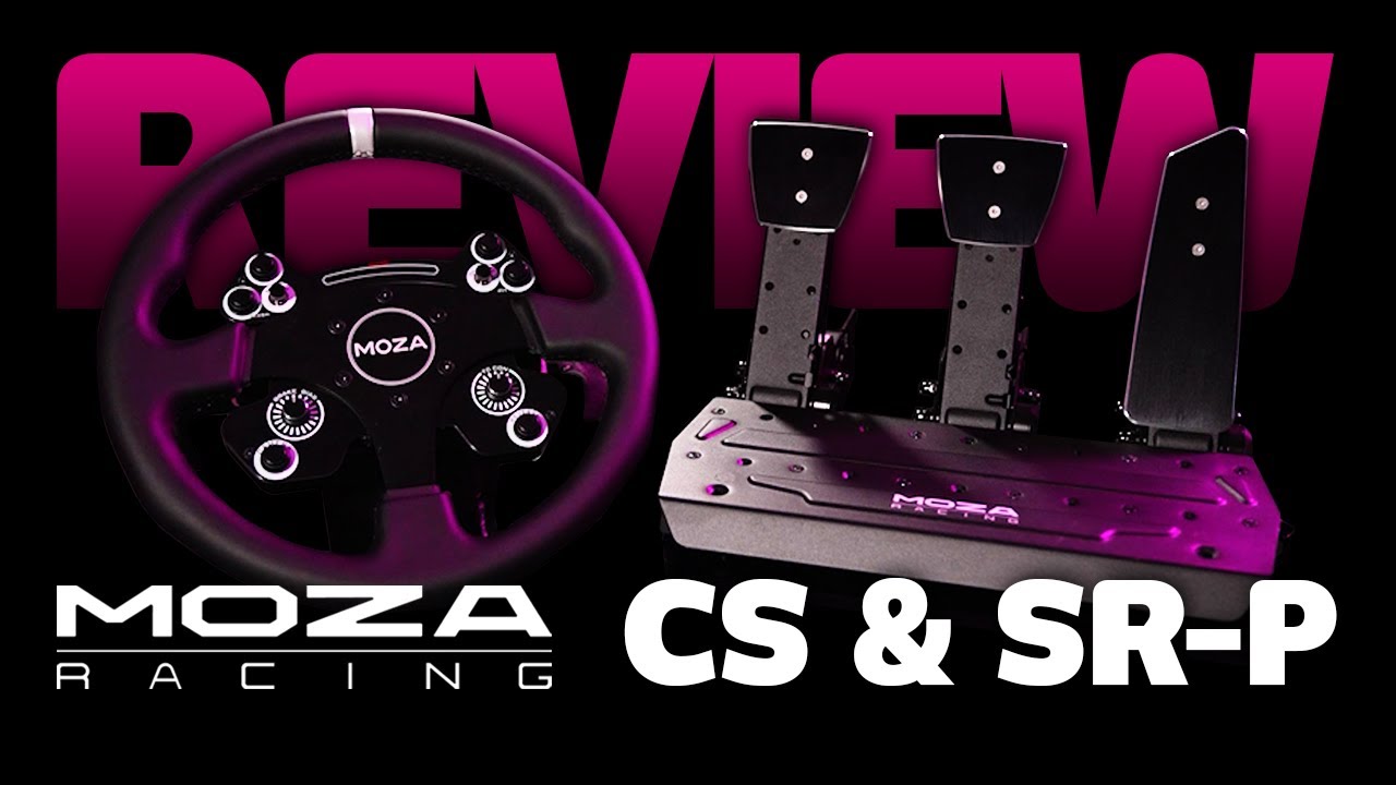 Moza Is Making Moves! | MOZA CS Steering Wheel & SR-P Pedals Review