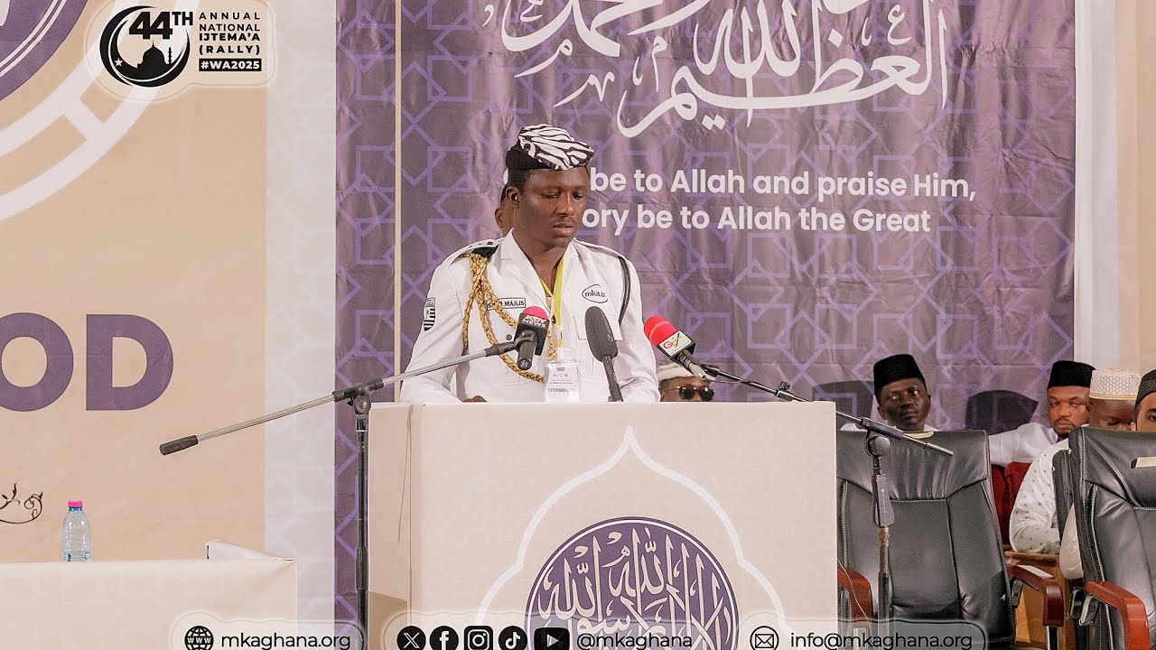 Fraternal Message by Sadr MKA Burkina Faso.