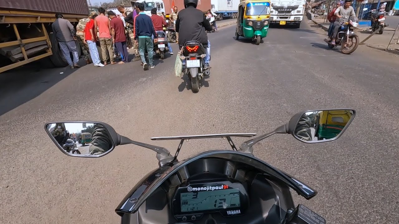 Wrong Side Truck er Jonno Bankura More e Accident | Ami Chokher Samne Dekhlam