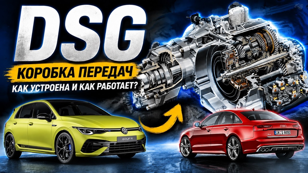 DSG: как устроена коробка Volkswagen? DQ200, DQ250, DQ381, DQ500 &mdash; полный разбор