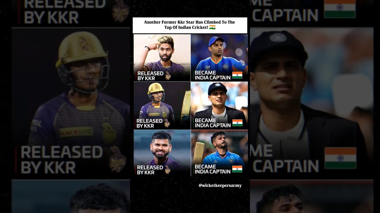 Another former KKR star has climbed to the top of Indian cricket! 🇮🇳