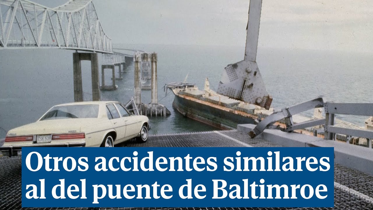 El puente de Baltimore no ha sido el único: otros accidentes similares en EEUU