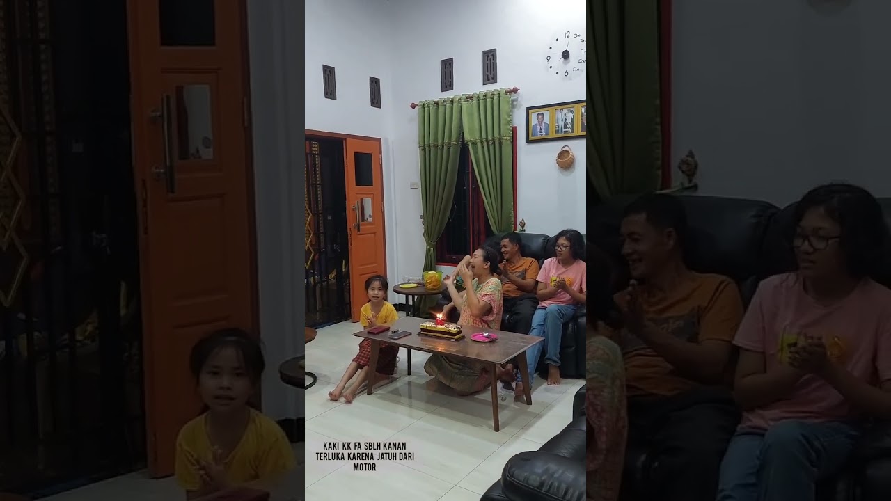Birthday with love..turns 45 officially #futifamahulu 