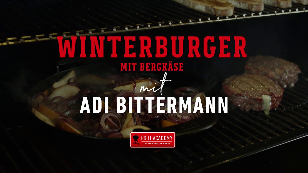 Weber Grill | Grillrezepte | Brotburger | Adi Bittermann