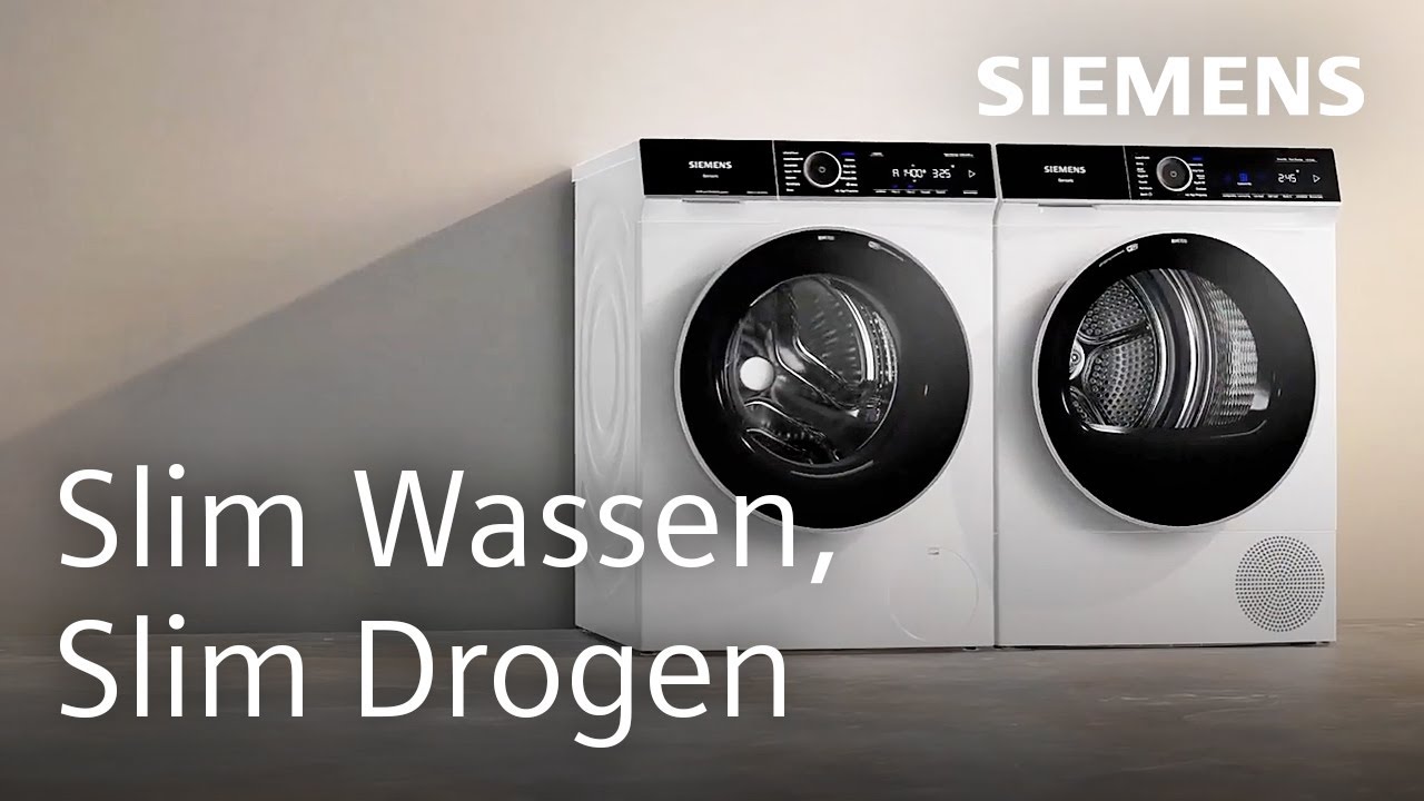 Innovatief Wassen & Drogen met iQ700: Slimme Technologie in Actie | Siemens Home België