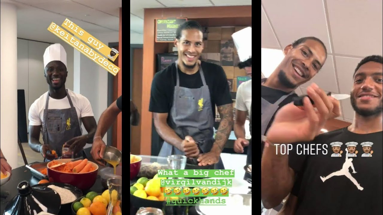 Liverpool Players Forfeit Behind The Scenes 😂 Ft. Naby, Van Dijk, Robertson & Sturridge