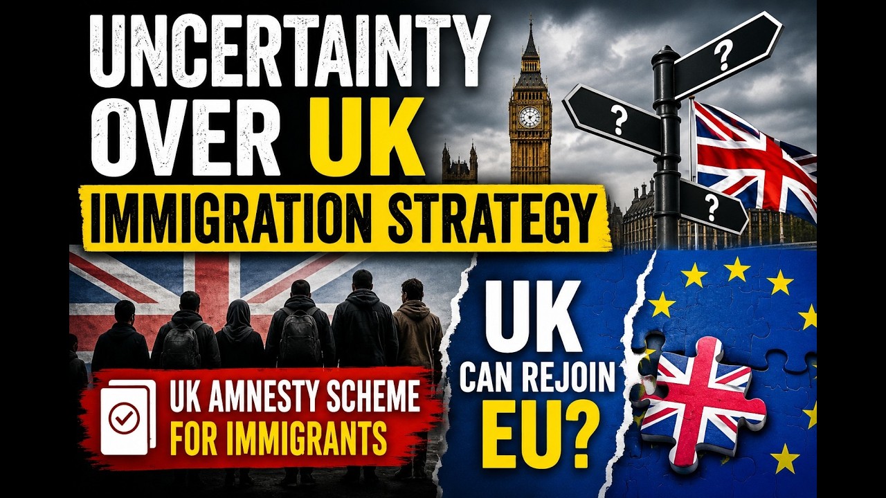 UK Immigration Uncertainty,  Amnesty  for immigrants , UK EU Rejoin Debate,
