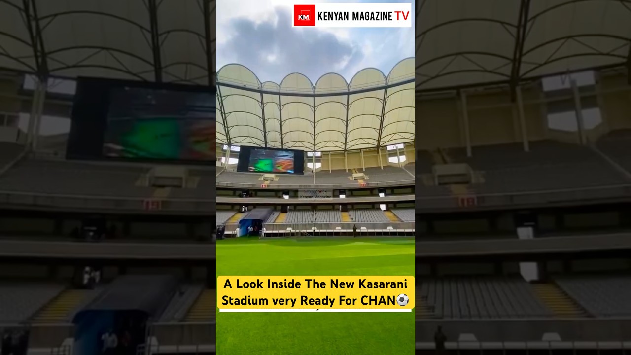 Inside the new look Kasarani Stadium that with host CHAN