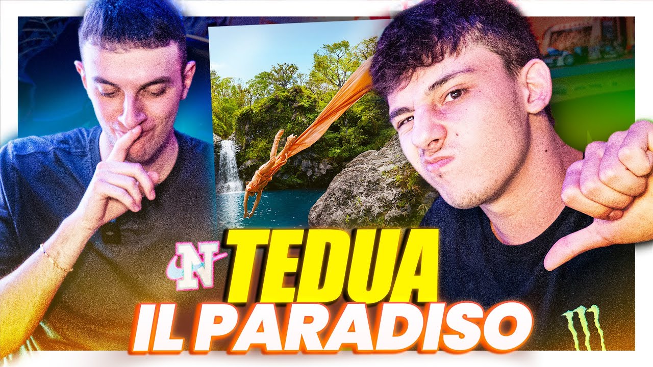 TEDUA - Il Paradiso | DELUSI!? | itsDani REACTION (con Marco)
