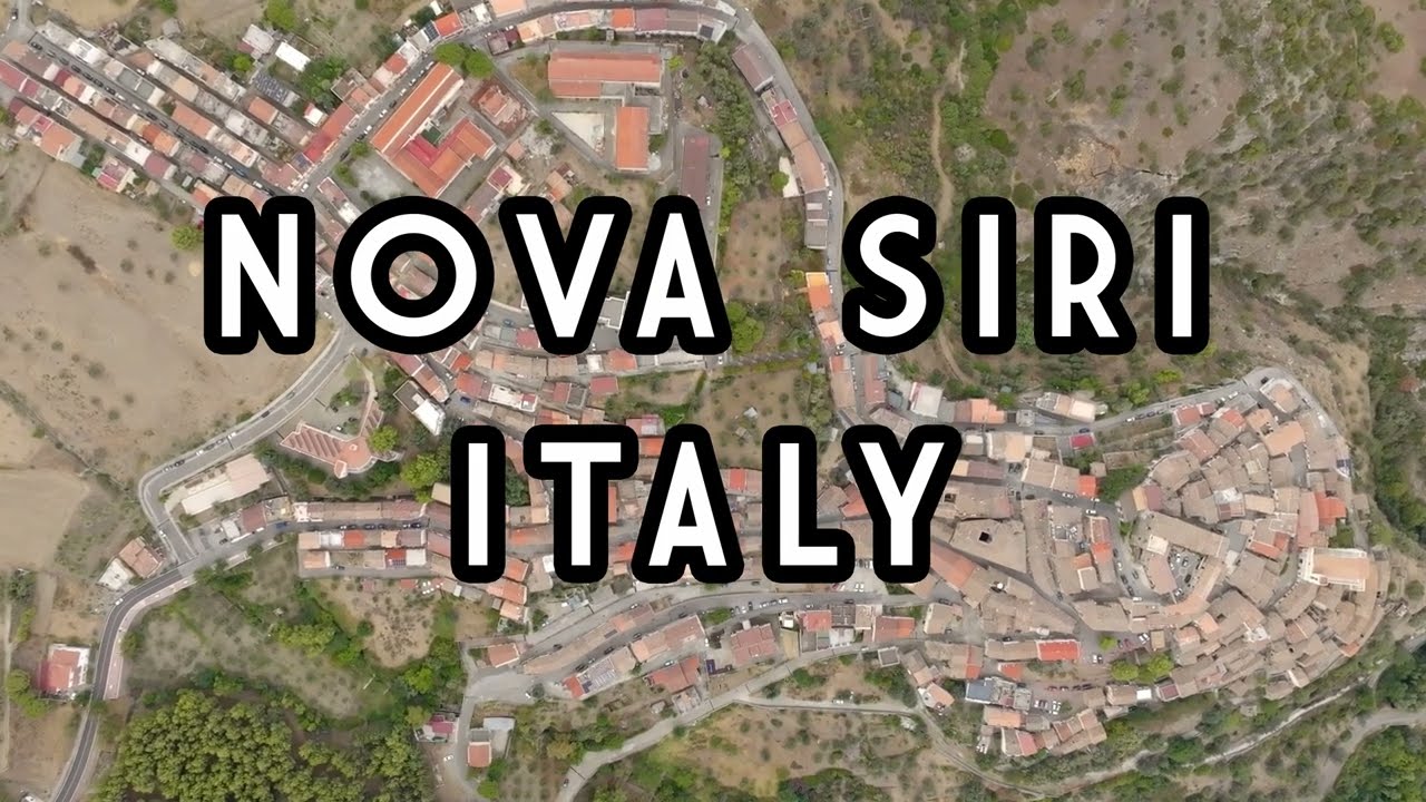 Nova Siri by drone 🌾 The Heartbeat of Basilicata&rsquo;s Quiet Lands | Aerial stock footage