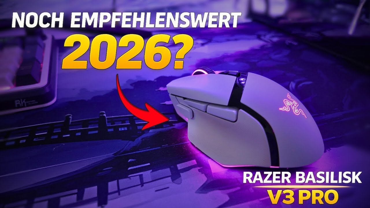 Razer Basilisk V3 Pro - Ist Das Die Perfekte Gaming Maus?