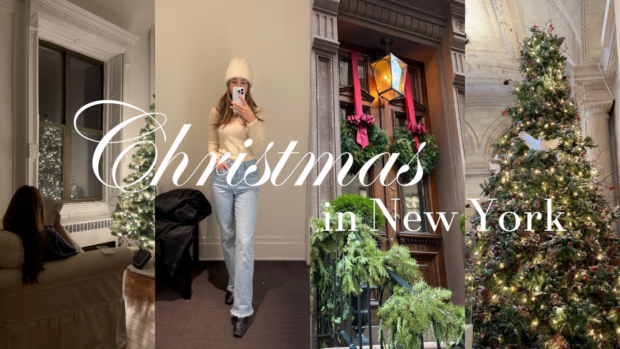 Christmas in New York - Vintage shopping, afternoon tea, holiday activities