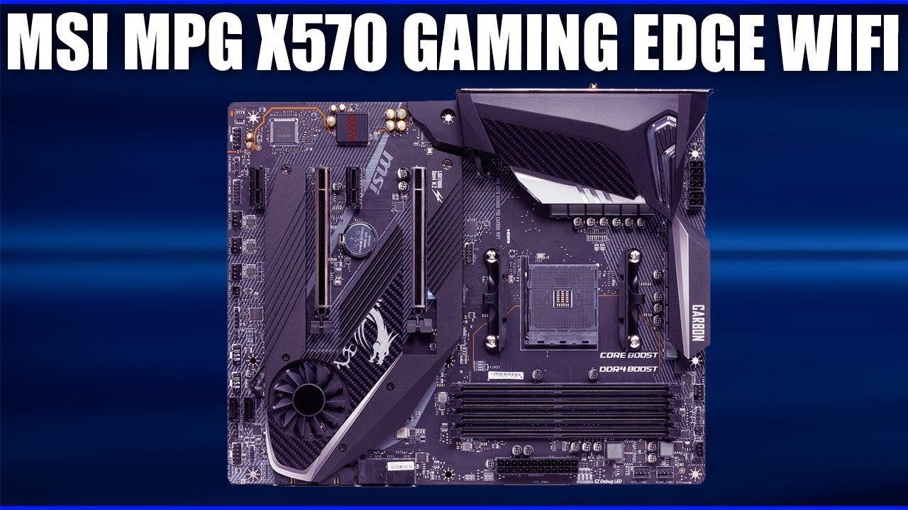 Материнская плата MSI MPG X570 GAMING EDGE WIFI