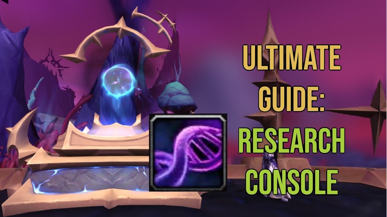 HOW TO GET UNCONTAMINATED VOID SAMPLES & UPGRADE THE RESEARCH CONSOLE: MIDNIGHT: WORLD OF WARCRAFT