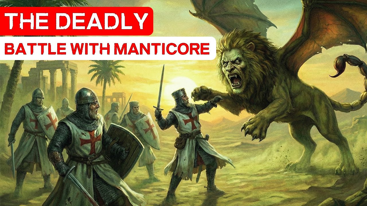 In 1219 Crusaders Swore They Were Attacked By A Manticore In The Persian Desert