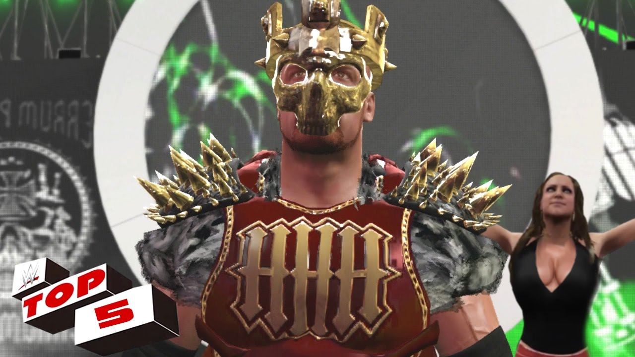 WWE 2K17 : Top 5 Triple H Attires (Wrestlemania, Evolution, King of Kings)