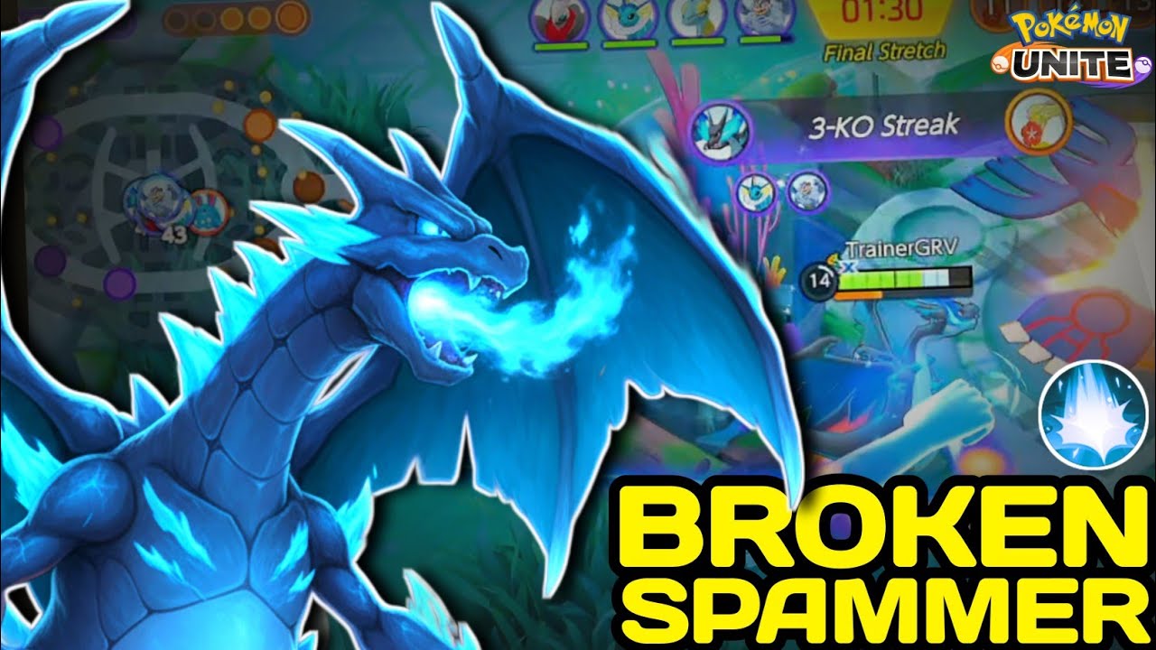 115K 🔥 Best Way For Rank Push Just Spam Broken Pokemons 🤡 Pokemon Unite - NINZA PLAYS