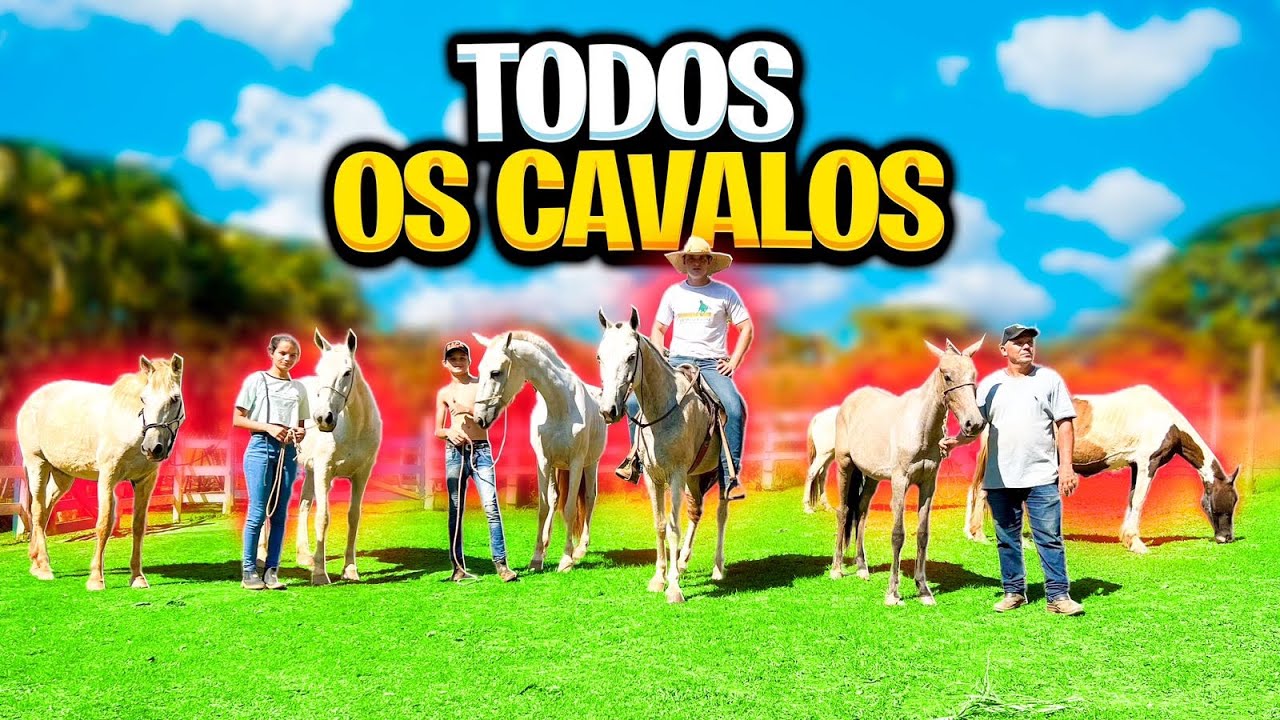 FECHANDO A TROPA pra CAVALGADA