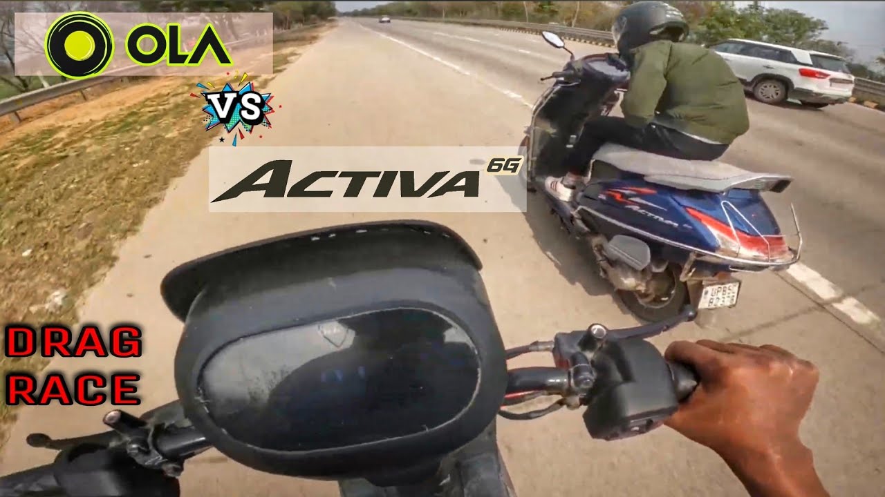 OLA S1X vs HONDA ACTIVA 6G || DRAG RACE   || Top End Battle