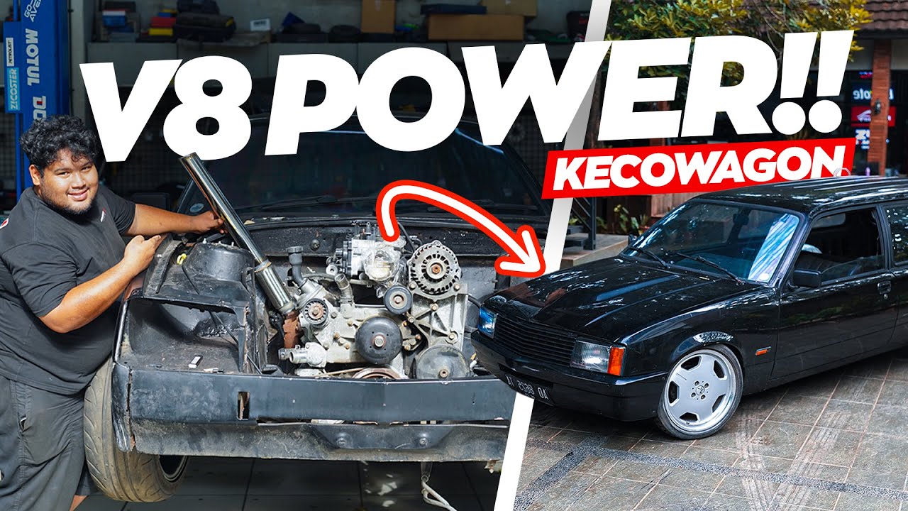 Kecowagon + V8 = Super Kecowagon‼️