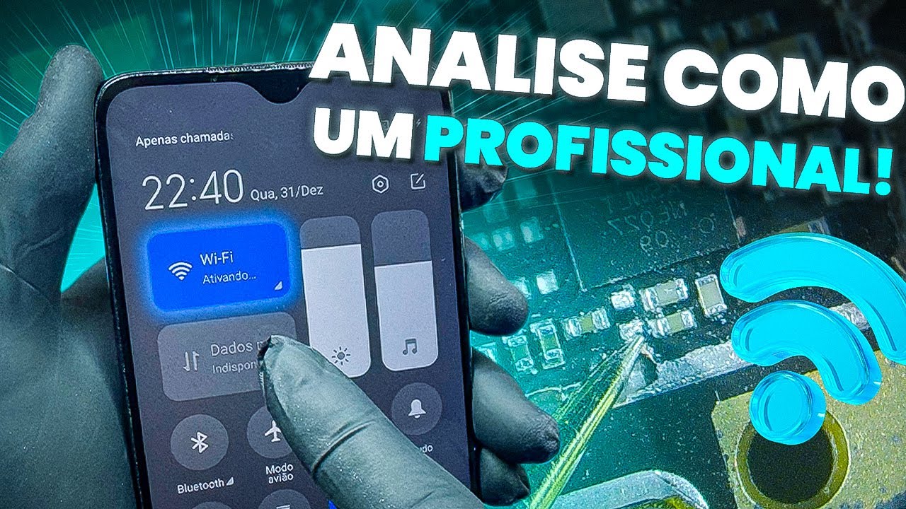 Celular Não Ativa Wi-Fi Aprenda Reparar a Nível Profissional! (Simples e Rápido)