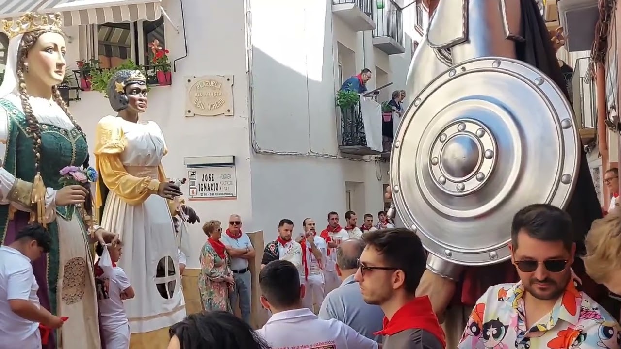 Procesión de Santa Ana en Cervera de Rio Alhama (La Rioja)