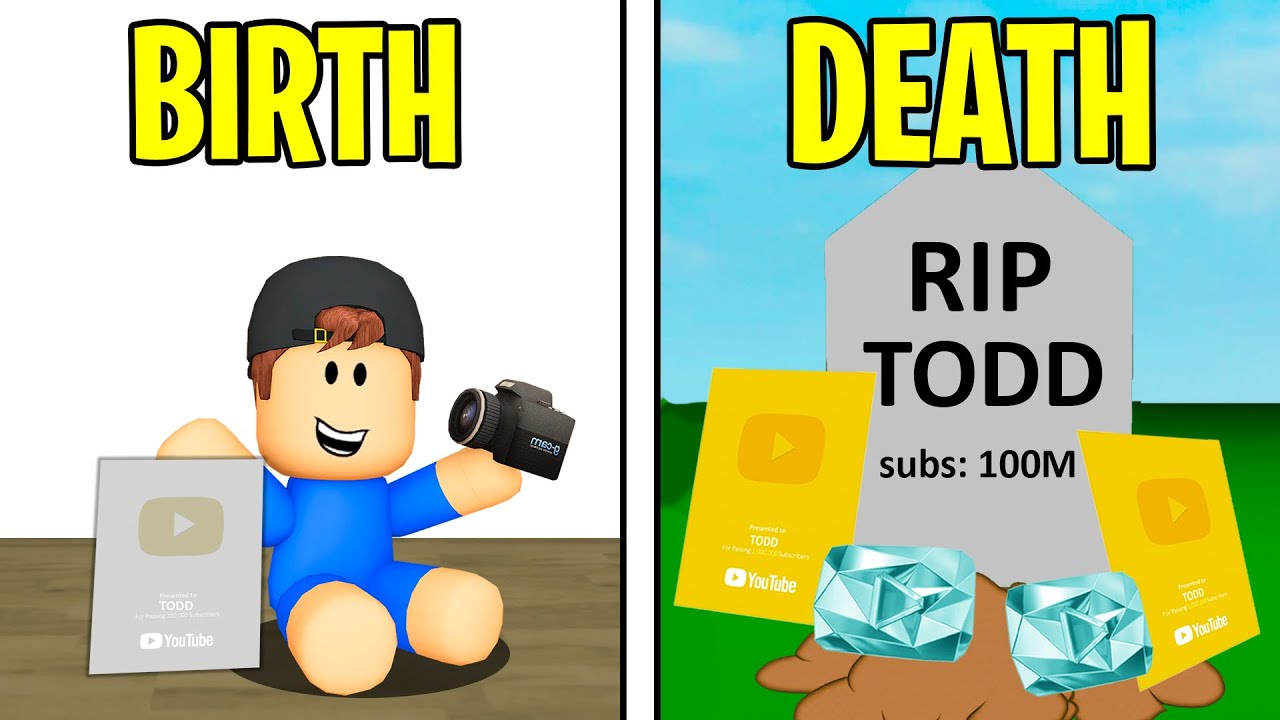BIRTH to DEATH of a YOUTUBER in Brookhaven RP!