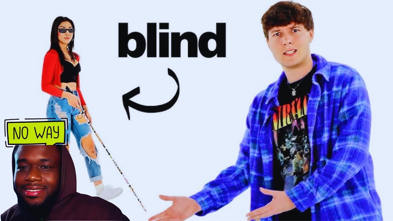 Zach Justice Blind Dating Blind Girls Reaction!!