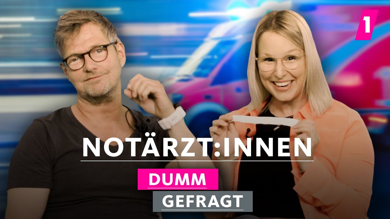 Notärzte: Wie fühlt man sich, wenn man ein Leben rettet? | 1LIVE Dumm Gefragt