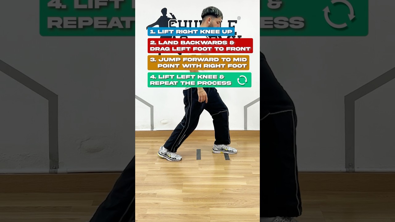 Reverse Running Man Tutorial📚 #cuttingshapes