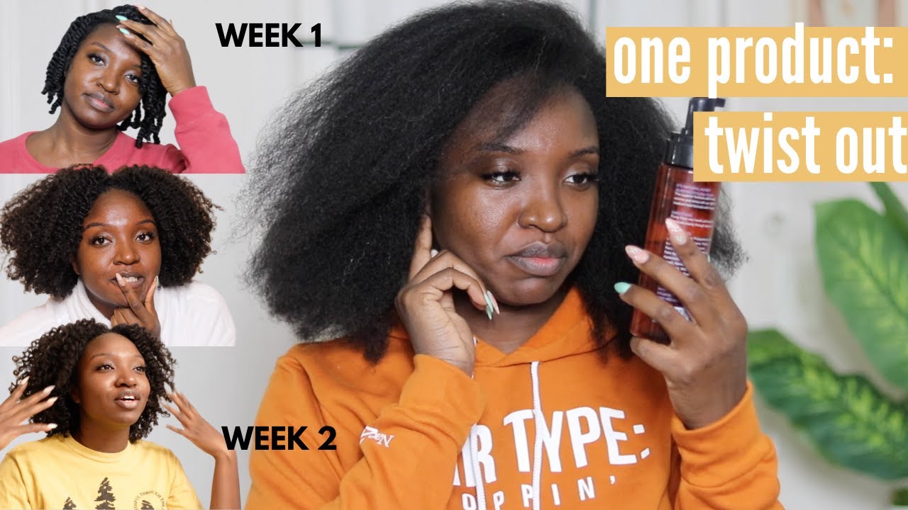 ONE PRODUCT Twist Out Lasted for Almost 2 Weeks! | Natural Hair
