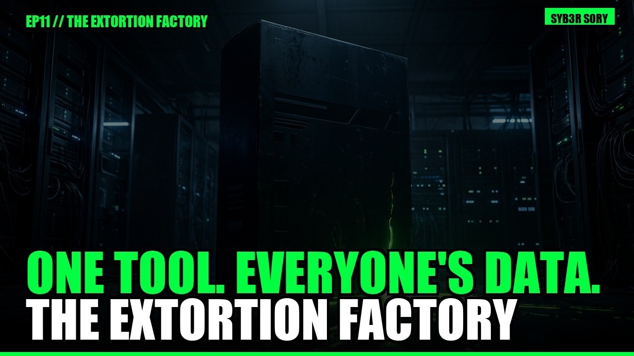 The Extortion Factory &mdash; How One Tool Leaked Everyone's Data | SYB3R S0RY EP11