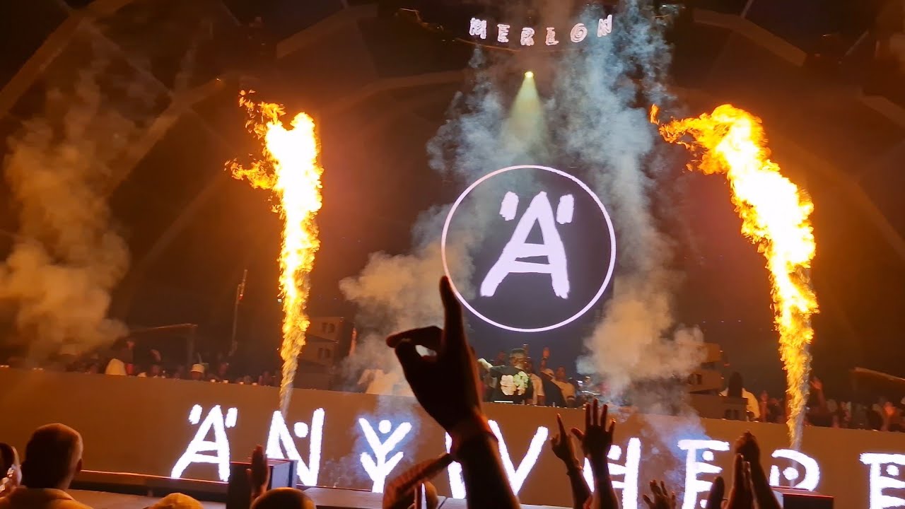 Anywhere In Your City opening sequence for dj Merlon, featuring Squid Game.