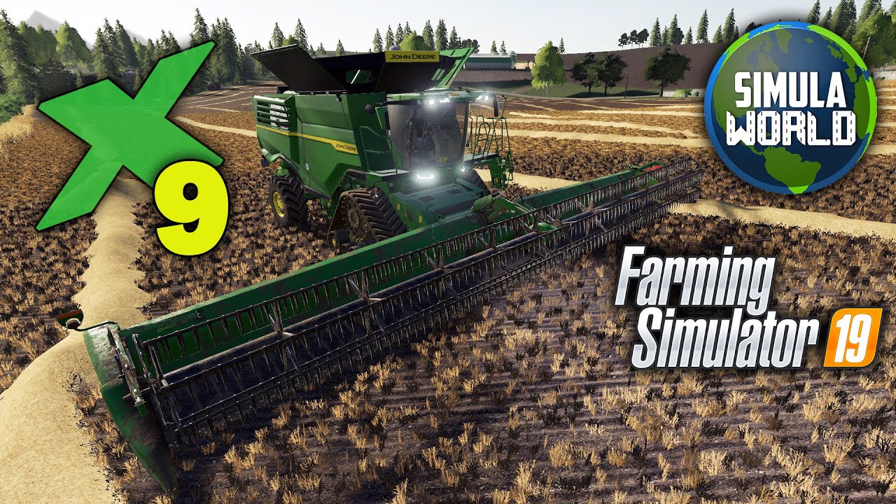 SÜPER BİÇERDÖVER MODU | JOHN DEERE X9  | FS 19 MP BÖLÜM 17