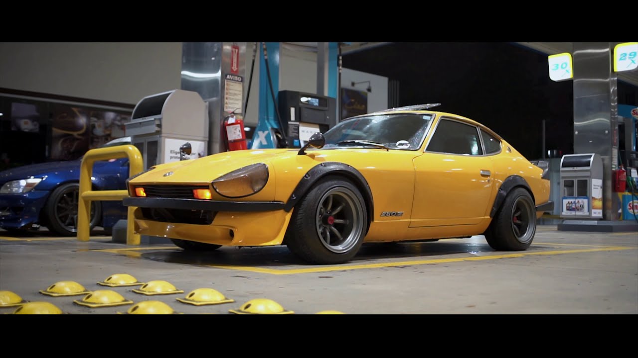 ''Wet Night'' Nissan Fairlady z / Altezza Rocket Bunny  | 4K