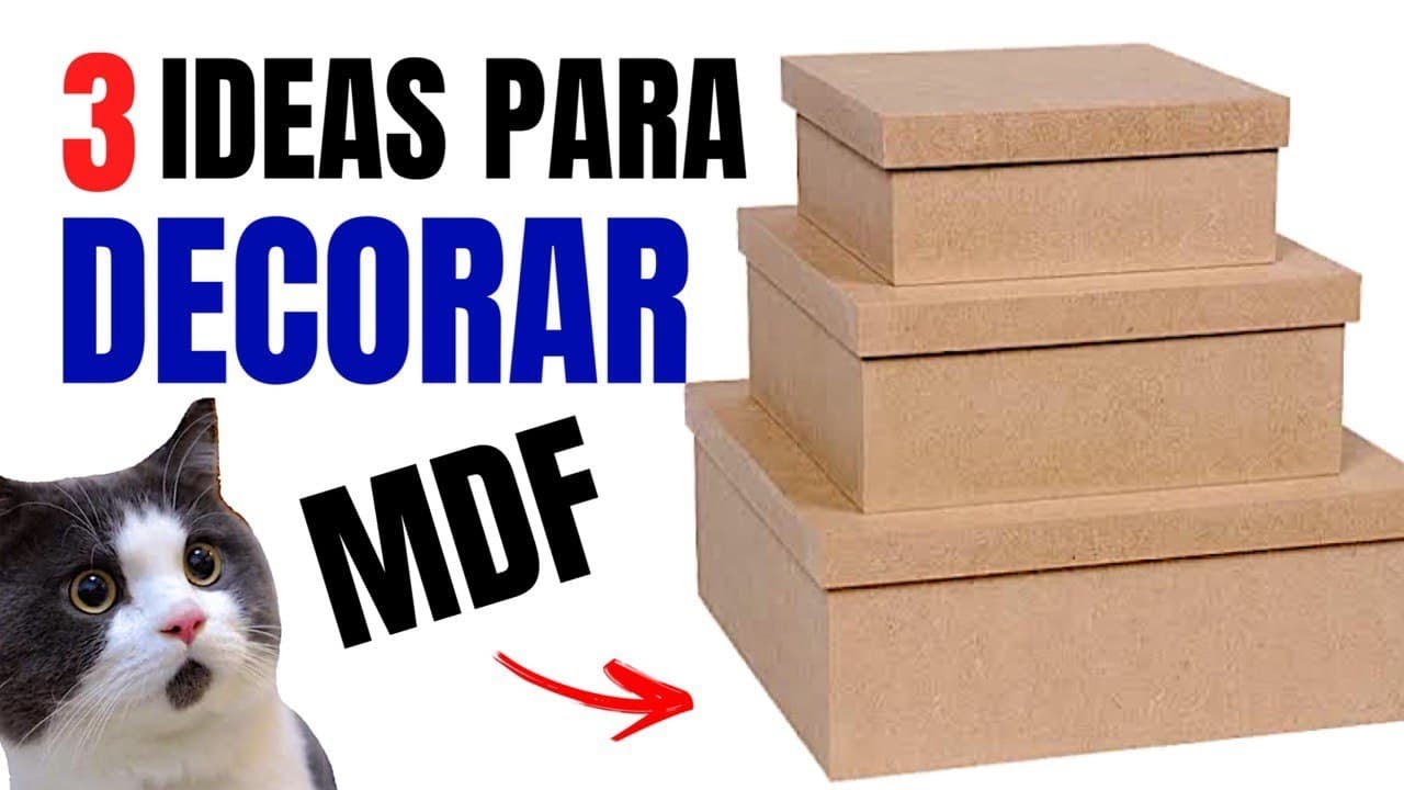 3 ideas para decorar cajas de madera. MANUALIDADES DIY