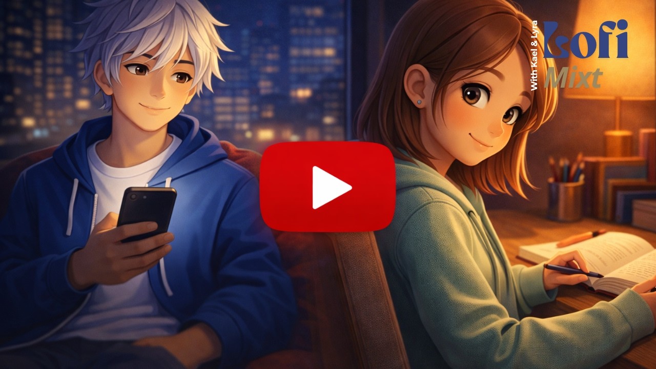 Kael & Lyra &ndash; Chill Study Night | 1 Hour Deep Focus Lofi Mix